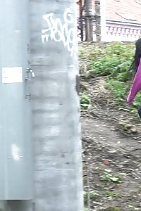 Tempting Brunette Female Leaves A Pee Puddle