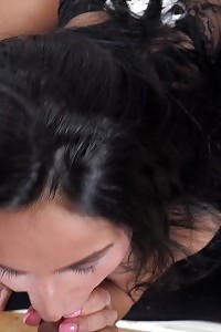 Exotic Lexi Dona Sucks Dick And Eats Sperm