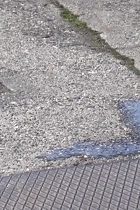 Brunette Doll Is Desperate To Piss When Walking