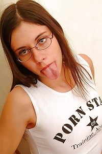 Fetching Nerdy Harlot Exhibit Off Her Wild Side And Her Outfit