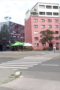 Blonde Lady Has A Massive Pee Outside