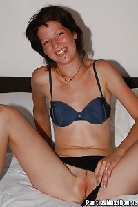Slender Exgf In Her Tasty Black Underwear
