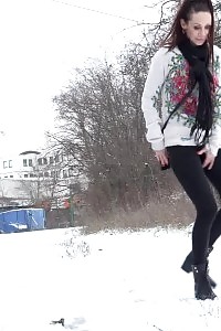 Bloody Hot Cynthia Vellons Relieves Her Pee Desperation