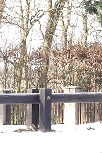 Lovely Blonde Pisses In The Snow Outside