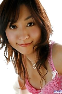 Good-looking Asian Temptress Likes Sitting In Her Undie And Exploring Her Strong Boobs