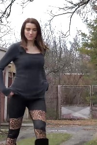 Victoria Daniels Takes A Leak Desperation