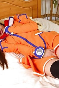 Desiring Pigtailed Chick Are About To Meet Her New Fellas For The Night