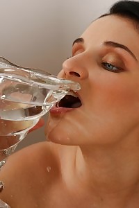 Lucia Denvile Drinks Her Own Golden Piss