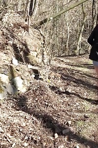 Amanda Hill Squats To Pee In The Suburb
