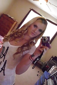 Provocative Blonde Lady Heidi Goes For Self Tease And Demonstrates Her Blinkers And Snatch In This Pics