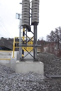 Seductive Blonde Pisses Right Next To A Railway Line