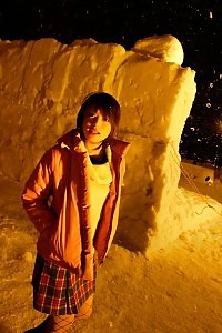 Hitomi Hayasaka Asian Seductress Unclothing For A Hot Shower Exhibiting Nude Wonderful Body