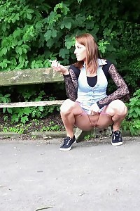 Red-haired Smokes And Pisses In This Session