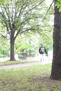 Naomi Benet Pulls Down Denims And Pissing In Public